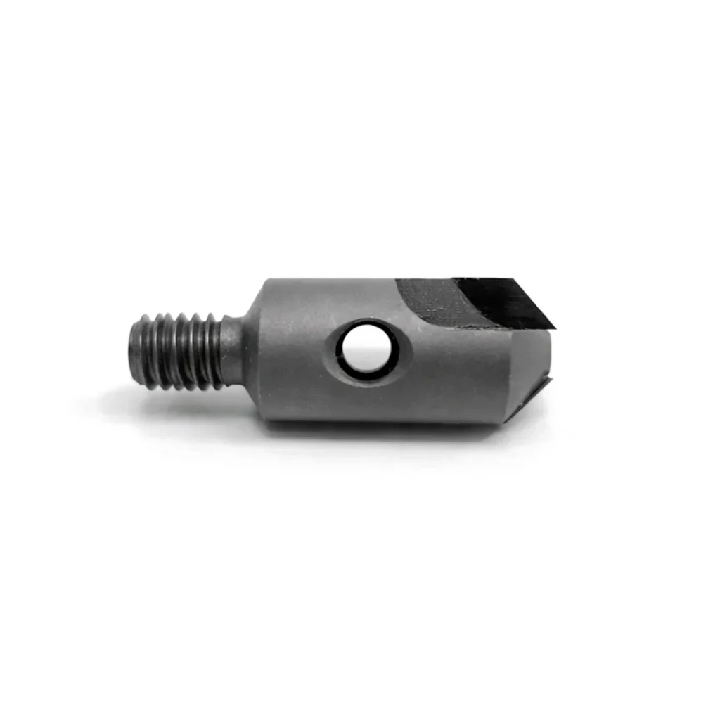 Avellanador PCD de guía intercambiable 100° para avellanado en fibra de carbono