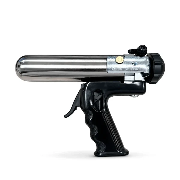Pistola de sellante neumática AEROSEALANT 6 oz para cartuchos de sellante con regulación de flujo mediante gatillo