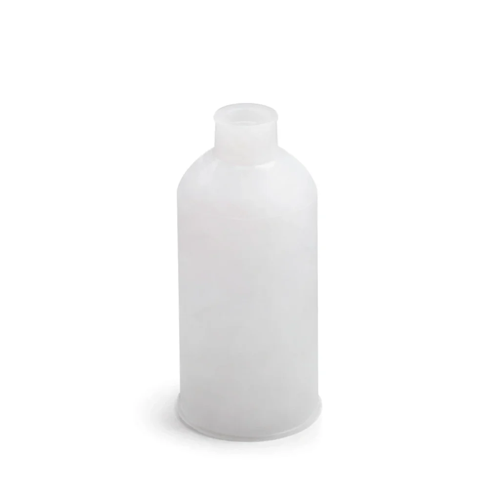Cartucho Semco 2.5 oz 220316 translúcido HDPE con rosca 1/4" NPT hembra para dispensado de sellantes y adhesivos