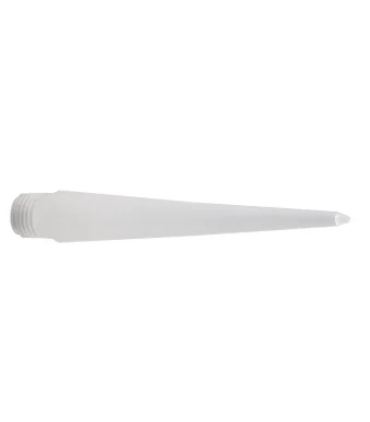 Boquilla desechable Semco Model 410 1/4" NPT blanca 4" orificio 1/32 para cartuchos Semco PPG