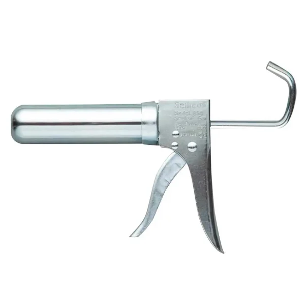 Pistola manual SEMCO 850 de metal para aplicación de sellantes y adhesivos en cartuchos de 6 oz