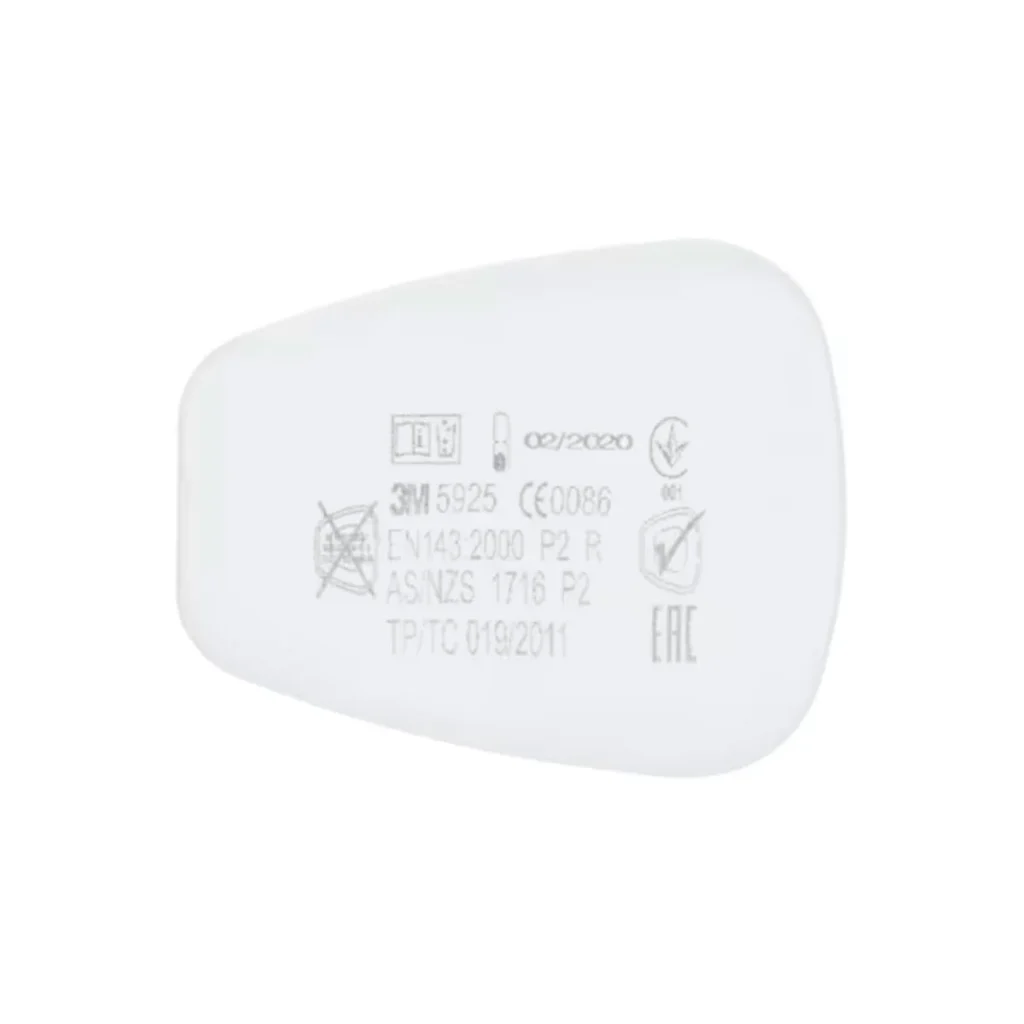 Filtros de partículas 3M 5925 P2 R, referencia 7000037674, para protección respiratoria