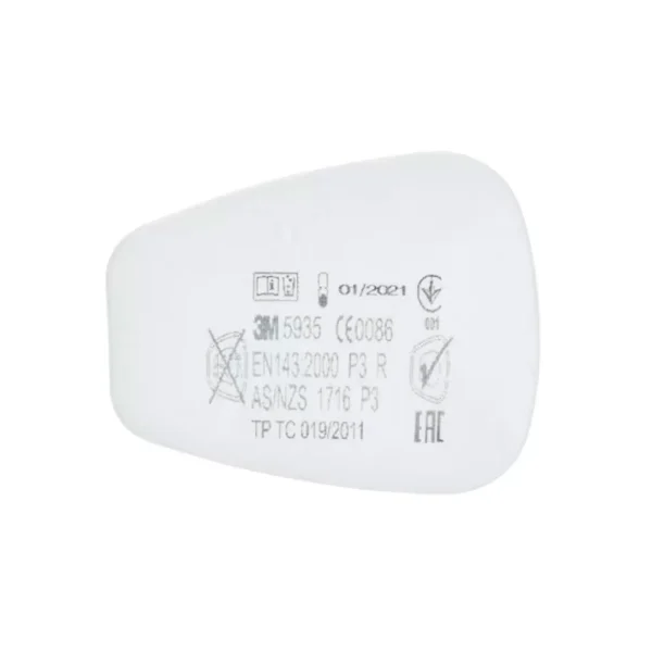 Filtros de partículas 3M 5935 P3 R, referencia 7000037675, para protección respiratoria