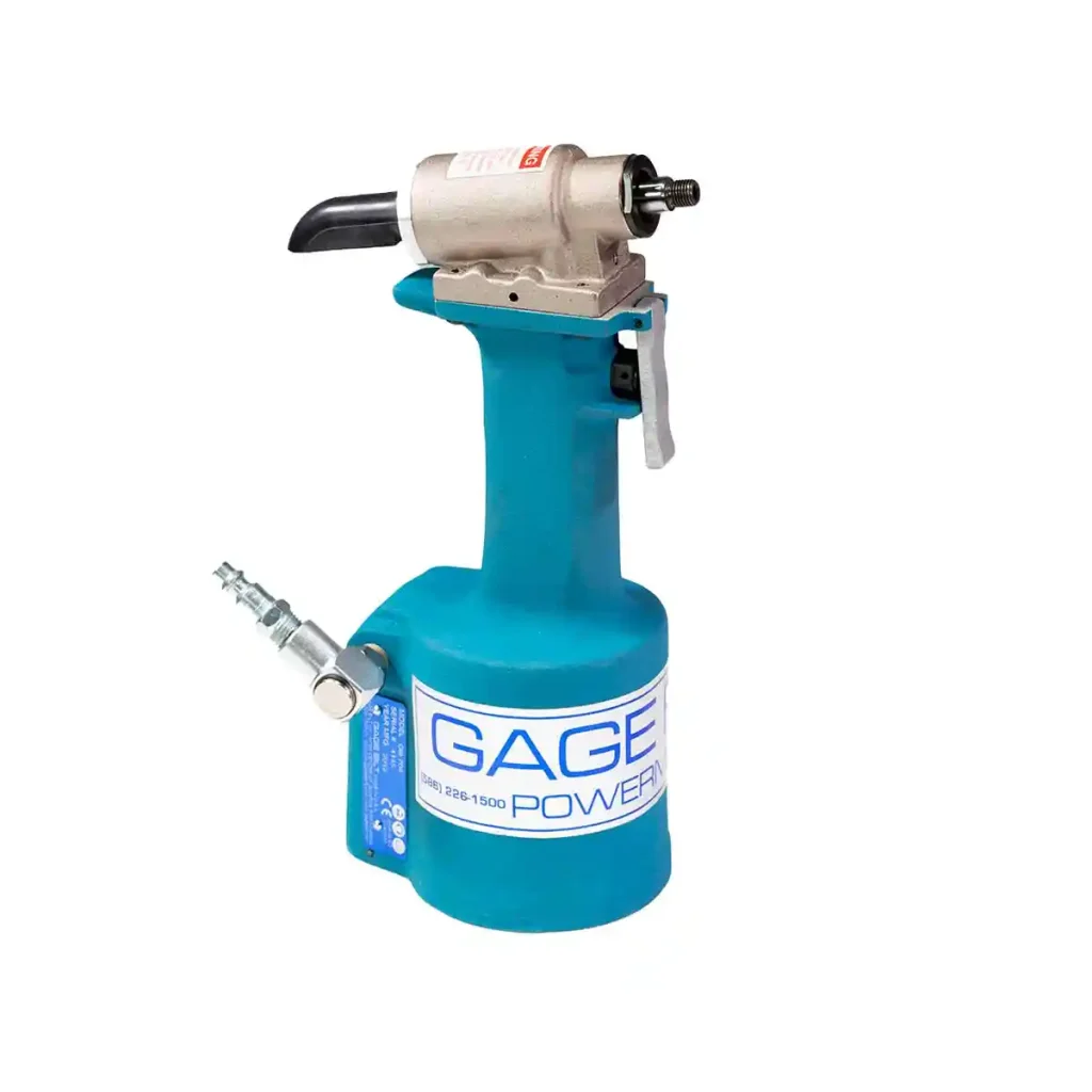 Remachadora neumática Gage Bilt GB704 para instalación de remaches ciegos aeroespaciales