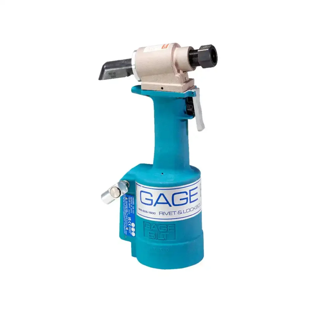 Remachadora neumática Gage Bilt GB722 para blind rivets, blind bolts y lockbolts