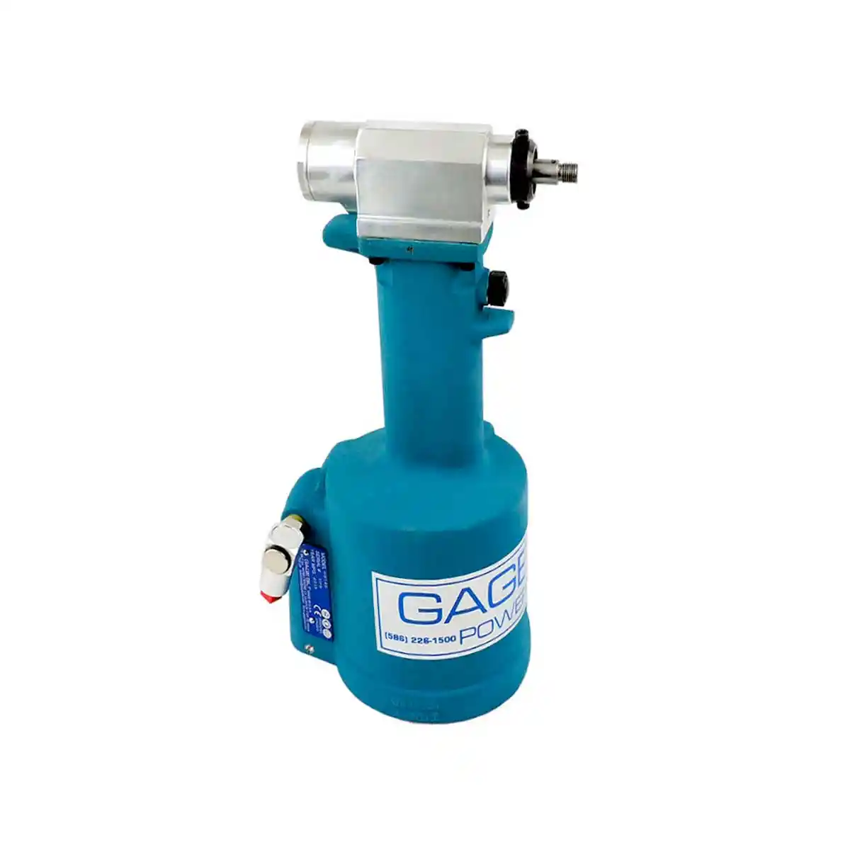 Remachadora neumática Gage Bilt GB740 para remaches ciegos aeronáuticos MS y A Code