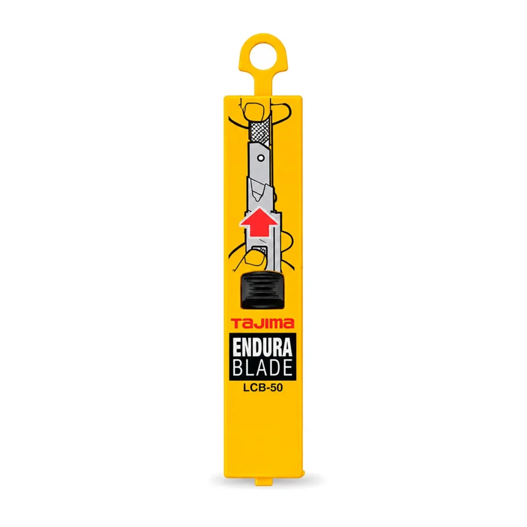 Cuchilla Tajima LCB50 de recambio para cúter profesional de 18 mm con tecnología Endura Blade