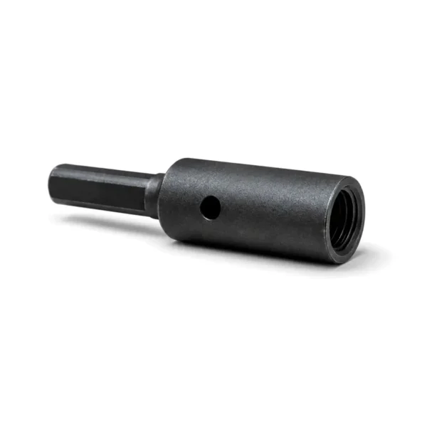 Mango adaptador para avellanadores y fresas M6 y M8 de acero F1272-T120