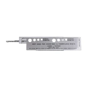 Medidor Cherry 269C3 para comprobación de grip en remaches CherryMax con corredera deslizante