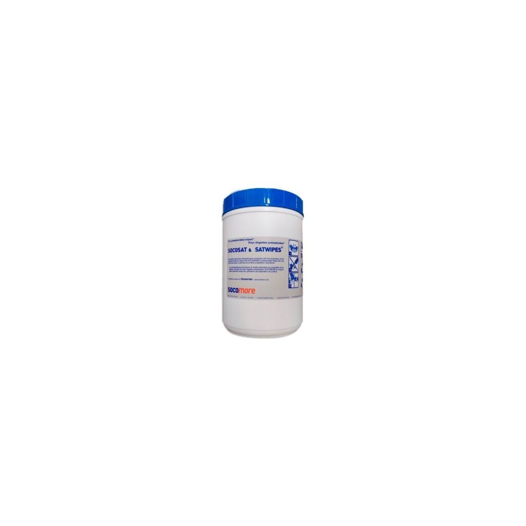 cubo satwipes socomore t120244 para almanecar toallitas presaturadas de 15x14