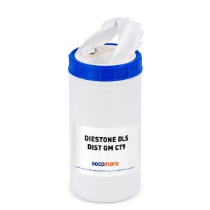 Cubo dispensador Socomore T120197 para almacenamiento y distribución de toallitas de limpieza industrial