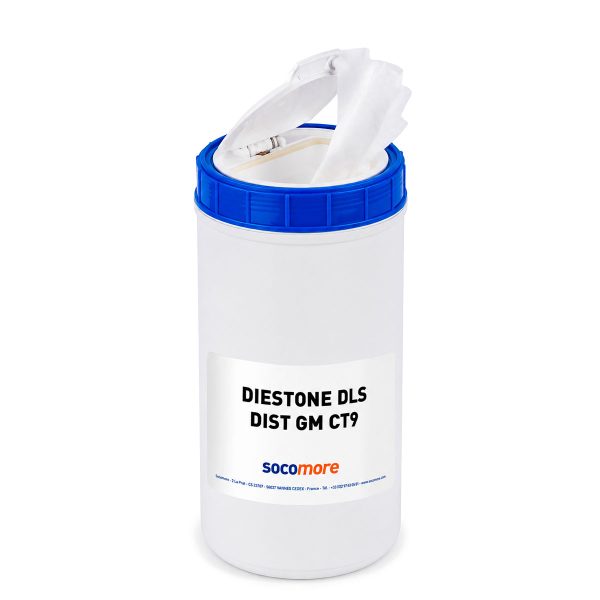 Cubo dispensador Socomore T120197 para almacenamiento y distribución de toallitas de limpieza industrial