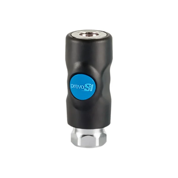 Enchufe rápido de seguridad Prevost ISI 06 con rosca hembra ISO 6150B para aire comprimido