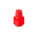 Tapón roscado SEMCO 234411 rojo para cierre hermético de cartuchos de sellante y adhesivos