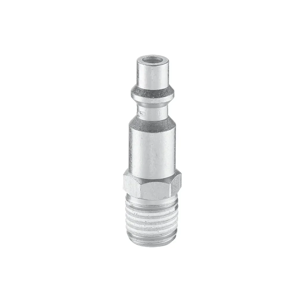 Prevost IRP 066152 conector macho cónico R3/8 perfil ISO 6150B paso 6 mm para aire comprimido