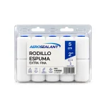 Rodillo espuma extrafina 5 cm AEROSEALANT 135030 en blíster de 20 unidades para pintura