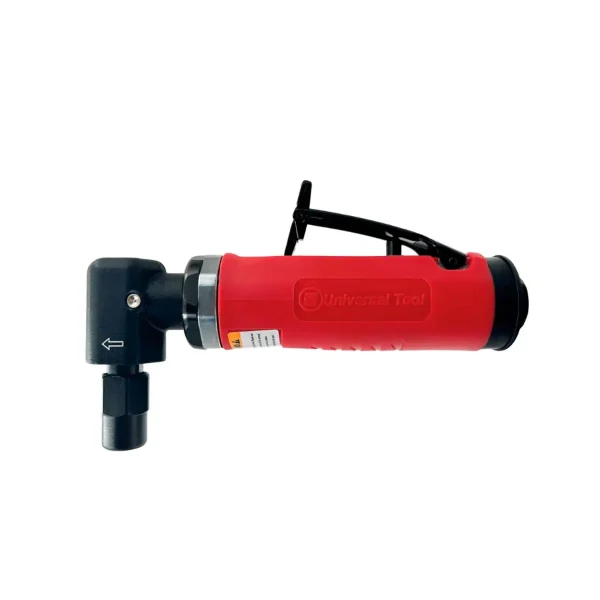 Amoladora angular neumática Universal Tool UT8724-20 de 20.000 RPM con pinza de 1/4" para uso industrial