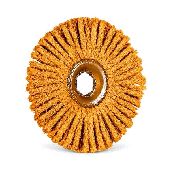 Disco Sisal Cuerda Impregnado Centro Metálico