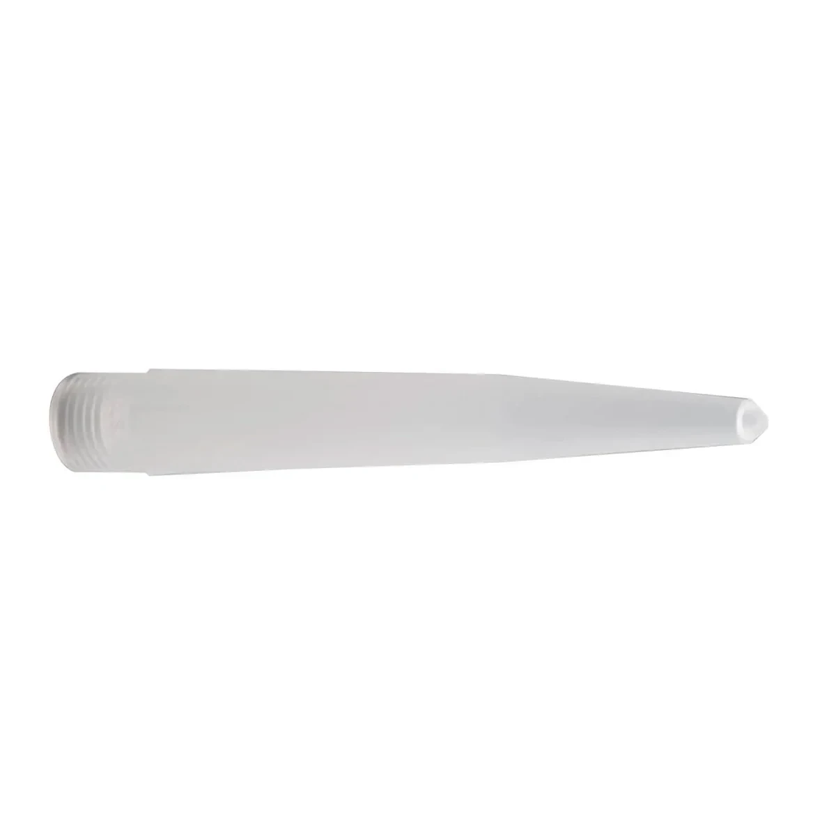 Boquilla SEMCO 430, referencia 220548, de 100 mm (4") de longitud y orificio de salida de 3/32" para aplicación de sellantes aeronáuticos.